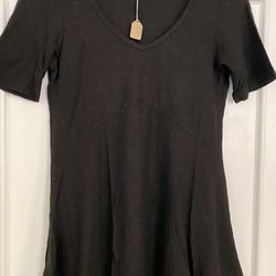 NWT! CUT LOOSE - Elbow Tee/Tunc -S - Black