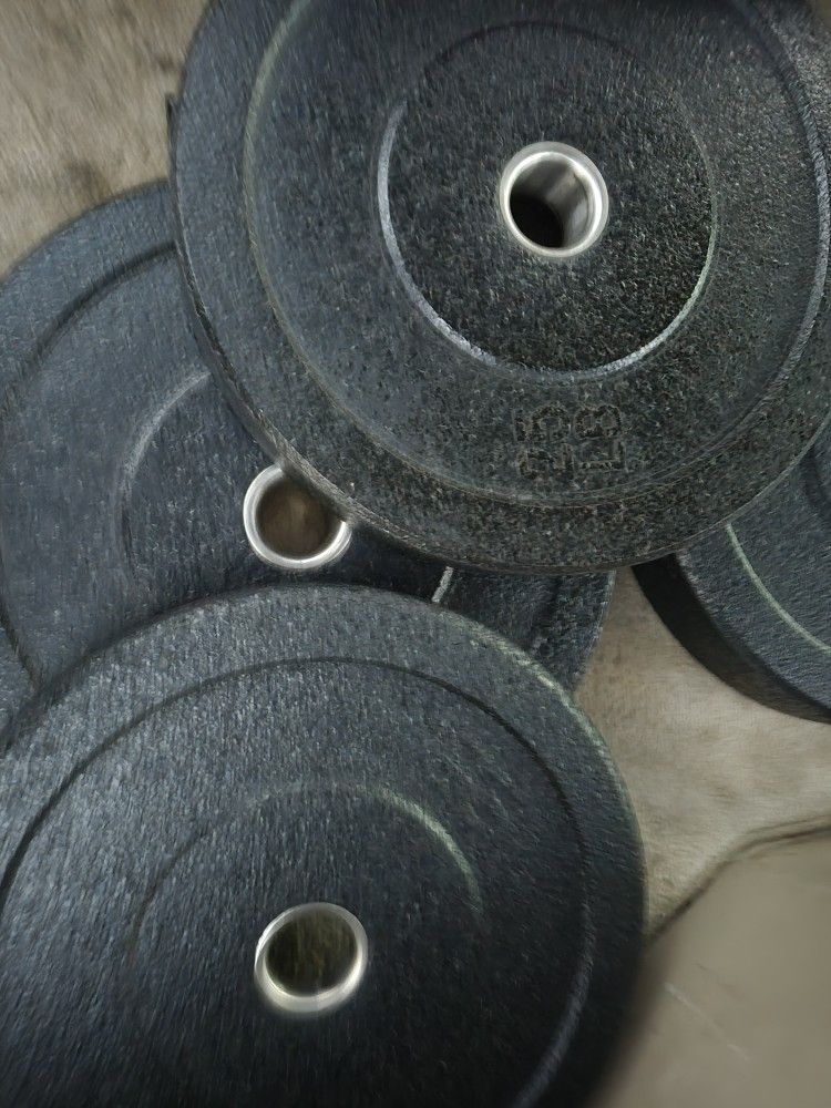New  Bumper Weights Set