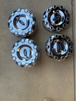 Ford F550 hubcaps