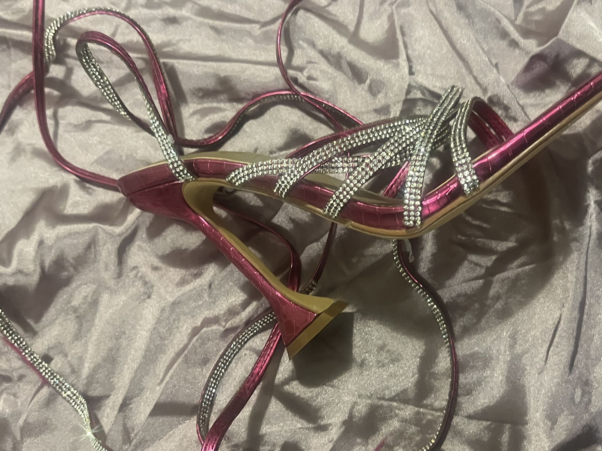 EGO Pink Heels Size 6