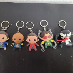 Assorted Spider-man Keychains