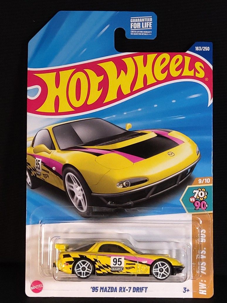 Hot Wheels 96 Mazda RX-7 Drift
