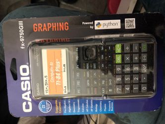 Casio fx-9750GIII Graphing Calculator.