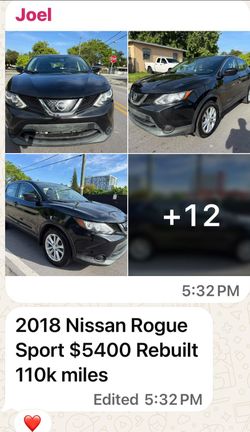 2018 Nissan rogué sport