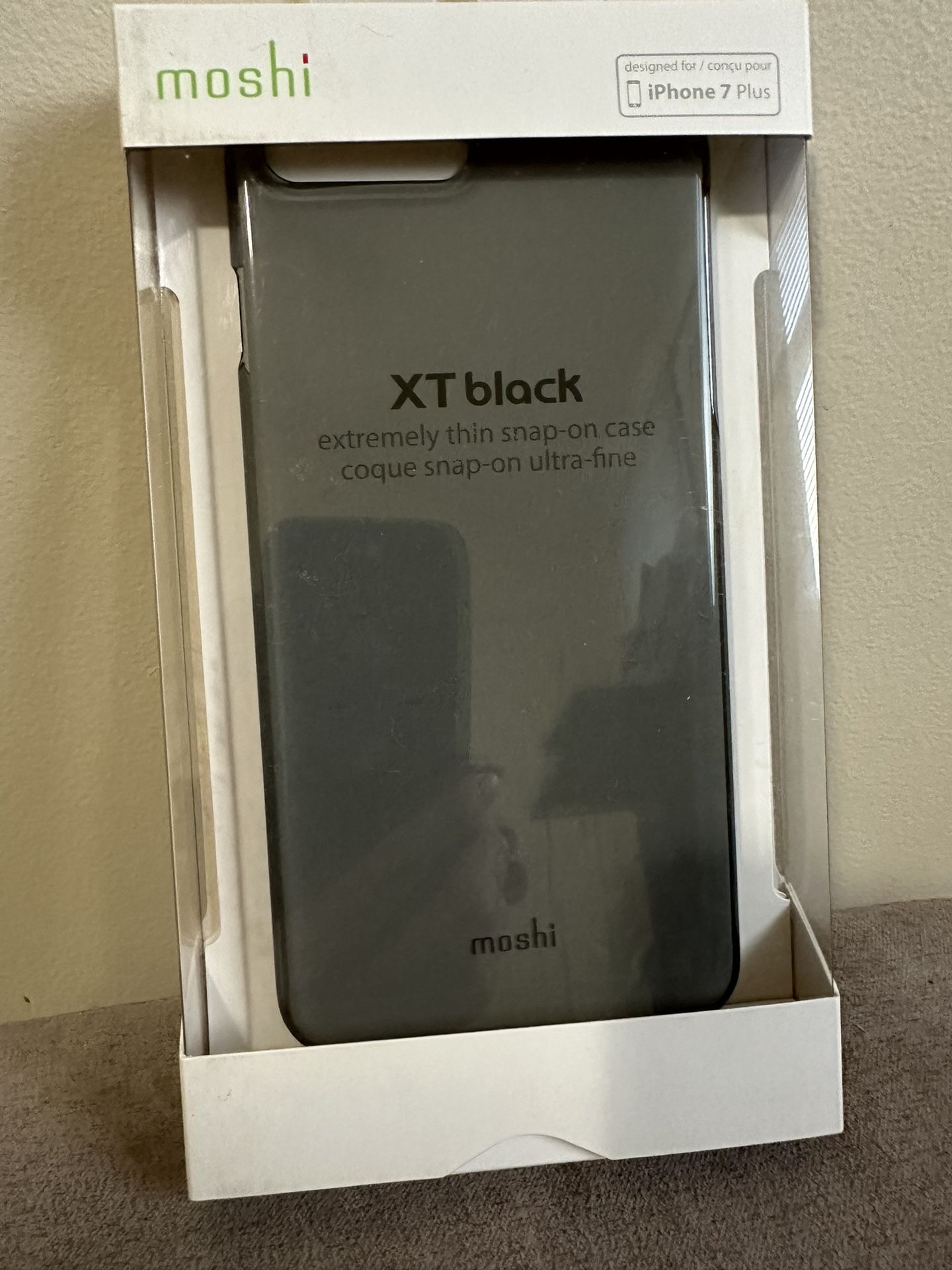 Lot of 20 Moshi XT Black Case for iPhone 7/8 Plus Extremely thin snap on case