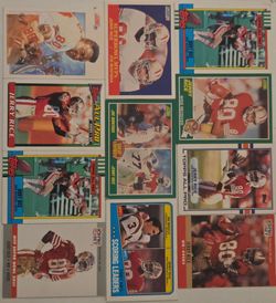 Jerry Rice lot set  cards in great near mint condition