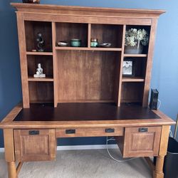 Desk & Shelf