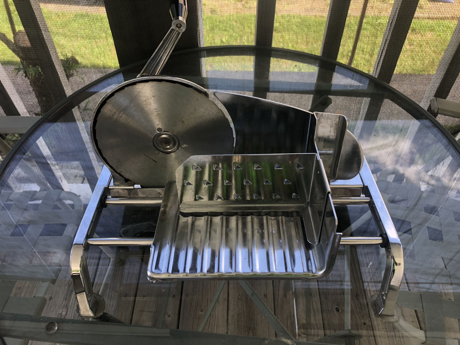 Commercial Manual slicer