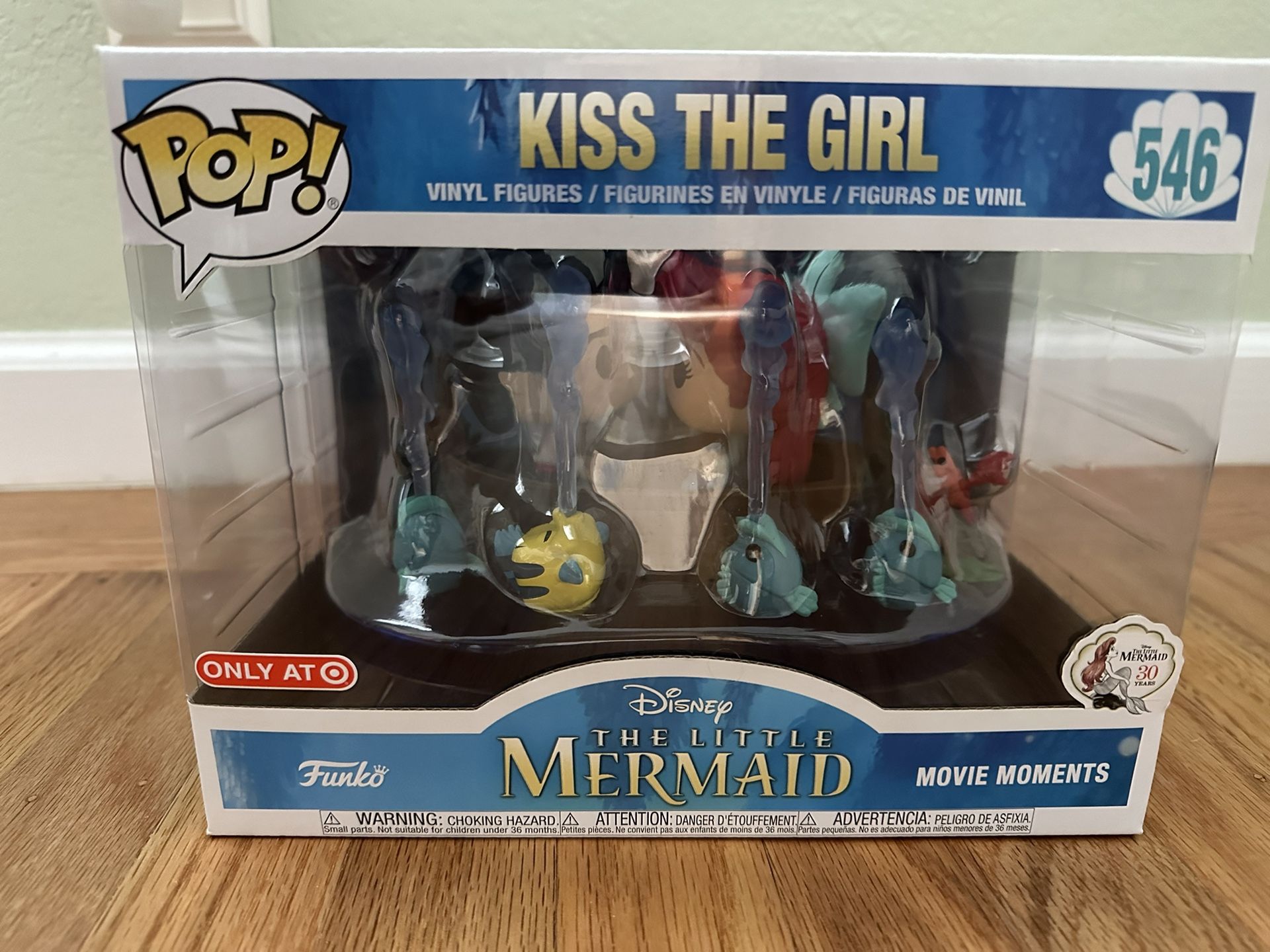 Funko Pop Movie Moments Disney The Little Mermaid Kiss The Girl