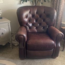Leather Recliner 