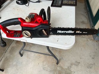 Homesite 14 in. Chain Saw $50 or Best Offer