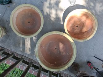 OfferUp Post Listing
Title: Set of 3 Large Glazed Ceramic Planter Bowls / Bonsai Succulent Bowls
Price: $45 for the set of 3 (Priced for a fast local 