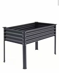 4 ft Raised Metal Garden Bed