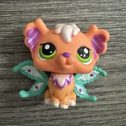 Littlest Pet Shop Shimmering Sky Candy Cloud Cafe Fairy Dog LPS #2724