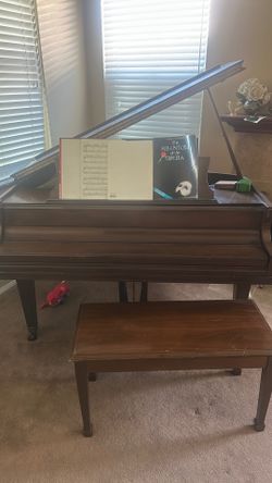 Baby grand piano
