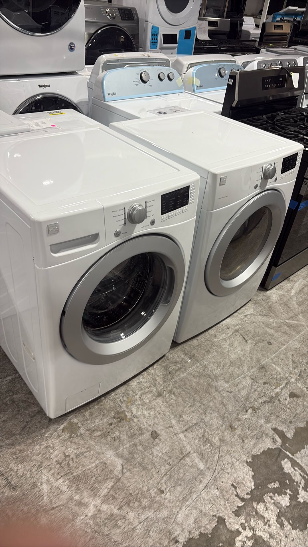 Kenmore Front Load Washer And Gas Dryer