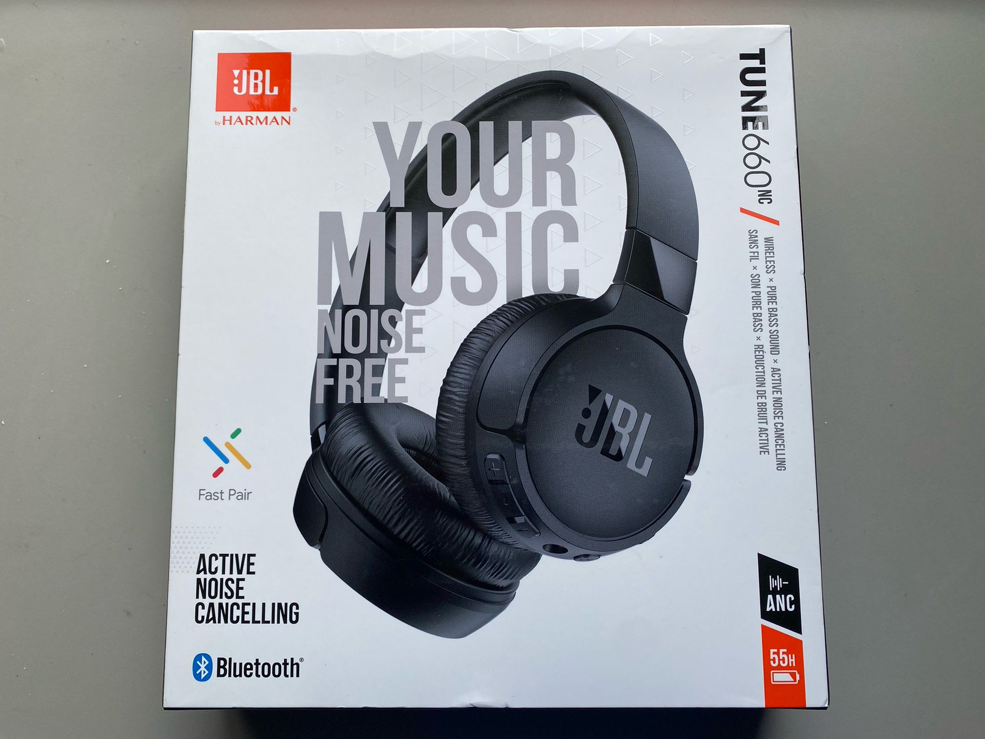 JBL Tune 660NC Active Noise Canceling Wireless Headphones (New)