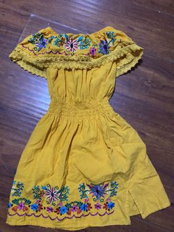 Mexica Little Girls Dress