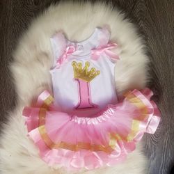 1st Birthday Tutu set