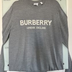 Burberry Logo Intarsia