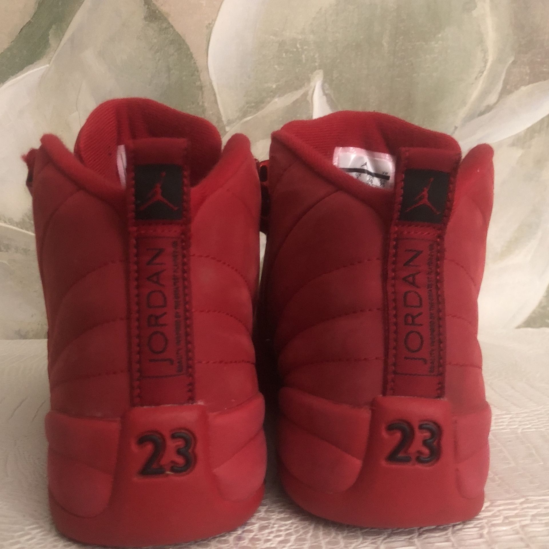 Jordan 12, Size 7, Gym Red