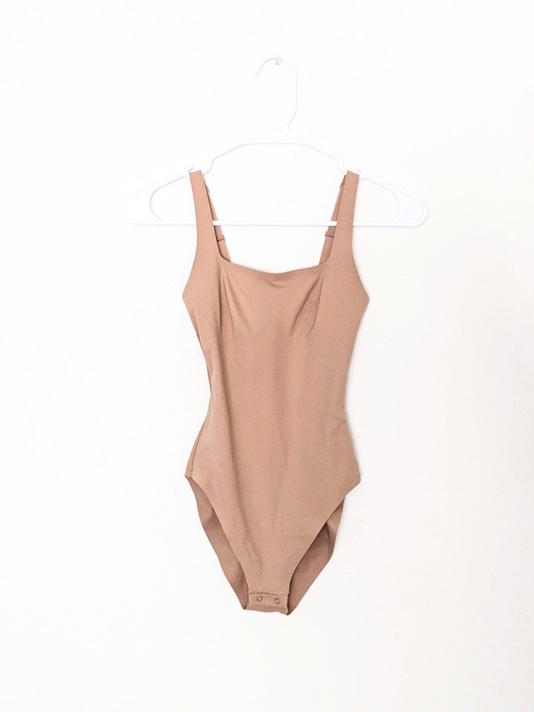 Skims square neck bodysuit