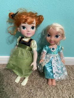Anna and Elsa- princess dolls!!!