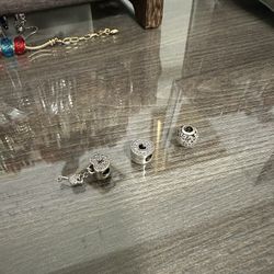 Pandora Charms (3) + Box 