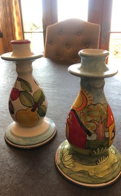 Candlestick Holders from Italy