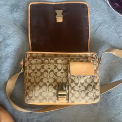 Limited Edition Designer Coach Messenger Bag