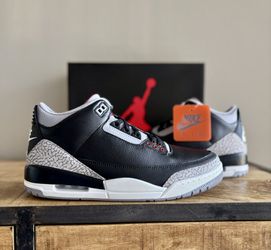 Jordan 3 Retro Black Cement|Size 12