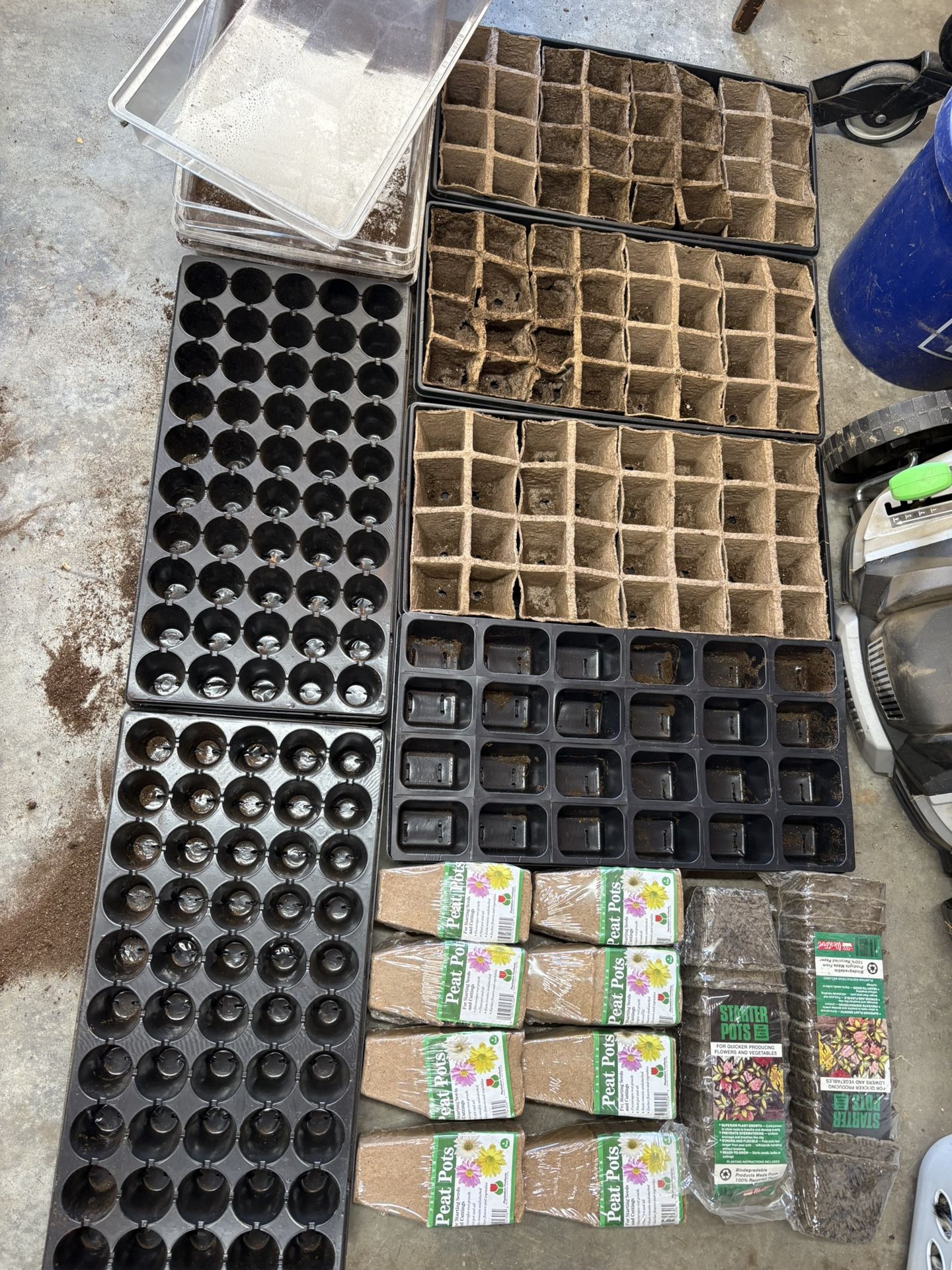 Peat Pots - Starter Kit For Seeds/gardening Plants
