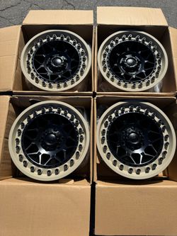 18” Black Rhino Alpha 6x135 Wheels Matte Black Sand Finish Ford F-150 And Raptor Off-Road Rims Rines