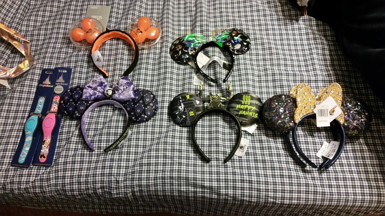 Disney ears and magic bands 