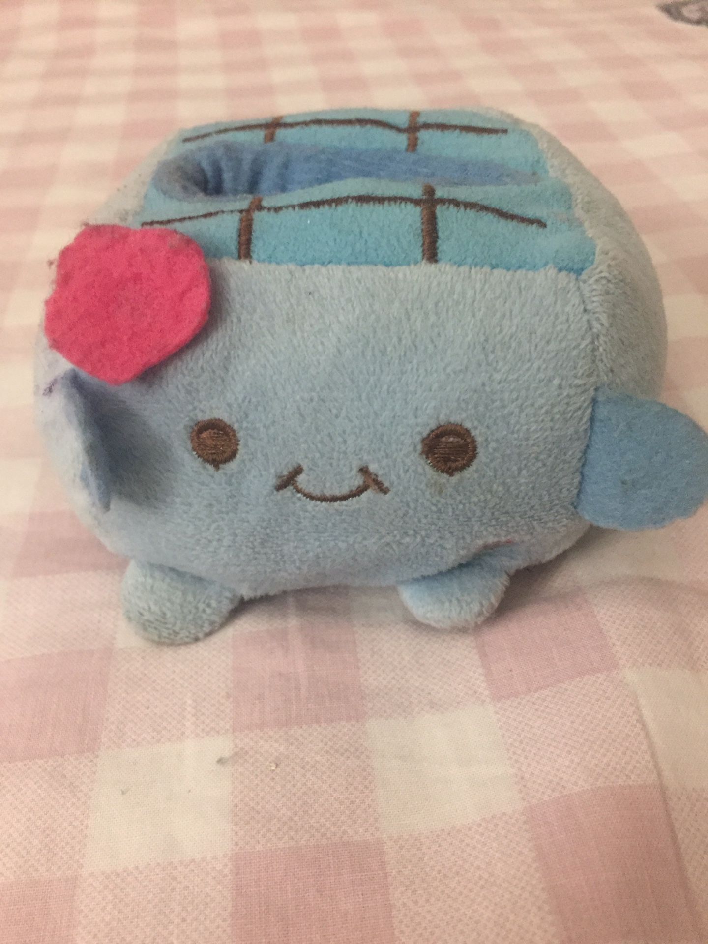 Plush phone holder