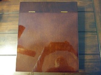 Antique Mohogany Desk Organizer or Jewelry Box