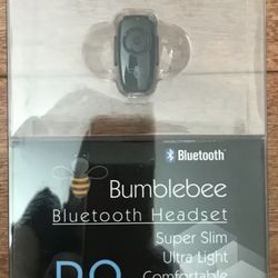 New! Bumblebee Bluetooth Headset, Super Slim!