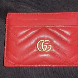 Gucci Women’s Red Card Holder 