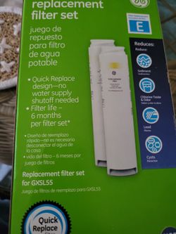 GE Filter for Undersink Water System
