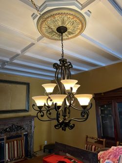 Chandelier 9 Burner Light