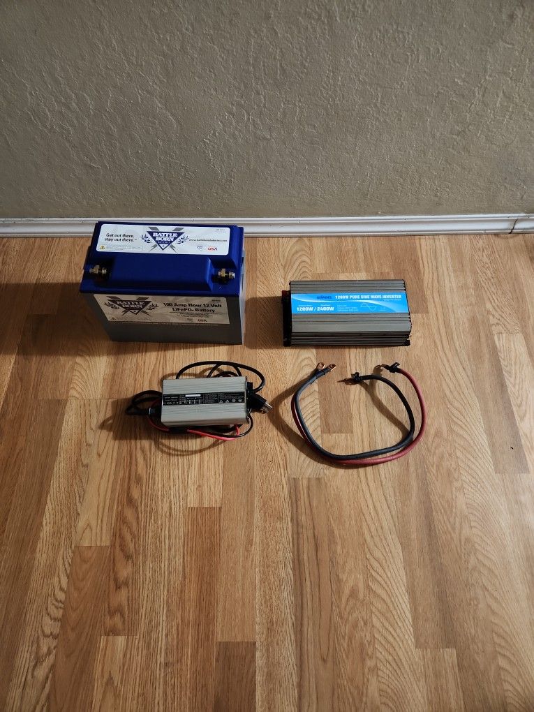 12v 1200 watt Battery System