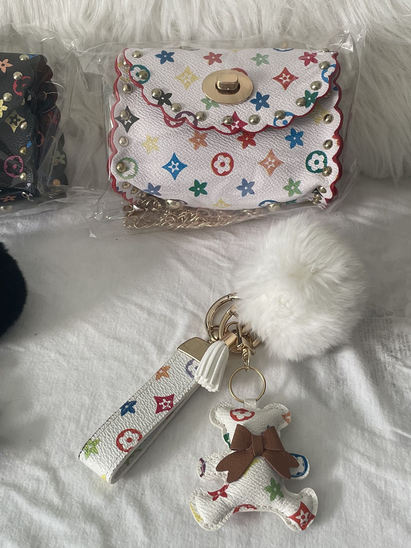 Bag And Keychain Set