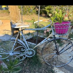Vintage Bicycle Plant Holder 