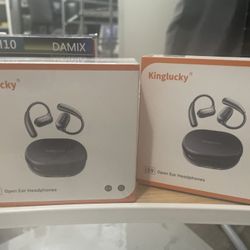 Wireless Ear Buds. In And The Cuff Over Ones 
