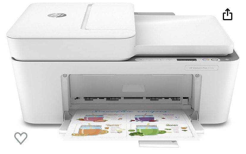 HP DeskJet Plus 4155 Wireless All-in-One Printer (Renewed)