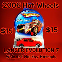 Hot Wheels Walmart exclusive Holiday Hot Rods