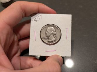 90% Silver Quarter, 1957
