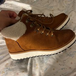 High Top Wedge Sneaker 