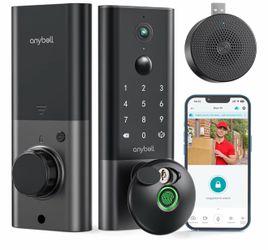 Smart fingerprint door lock