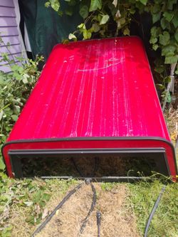 Mini truck Snug top camper shell truck toper fair shape